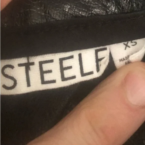 Steele Riley vegan leather pants - Picture 4 of 8